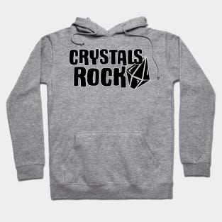 Crystals Rock Gems Hoodie